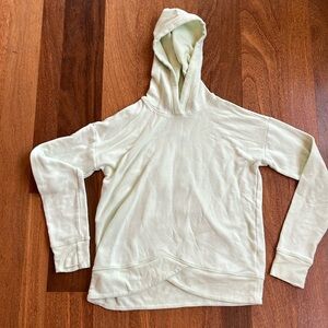 Athleta for Girls size medium pull over hooded,  in mint green
